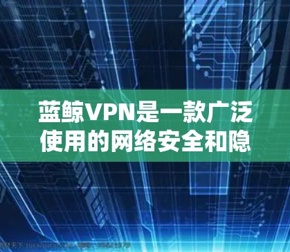 蓝鲸VPN是一款广泛使用的网络安全和隐私保护工具，用户可以通过它来加密网络流量，保护隐私。虽然蓝鲸VPN本身主要用于VPN服务，但如果它支持或集成视频会议功能，那么用户可以利用它来进行安全的视频会议