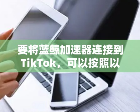 要将蓝鲸加速器连接到TikTok，可以按照以下步骤进行