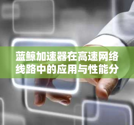 蓝鲸加速器在高速网络线路中的应用与性能分析