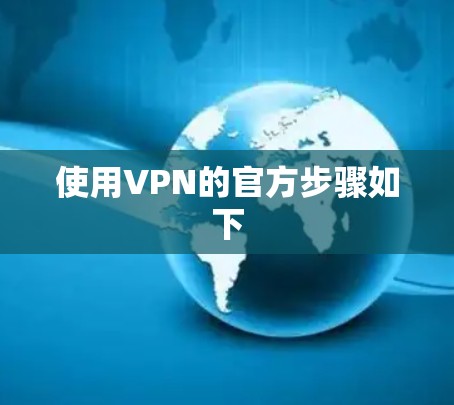 使用VPN的官方步骤如下