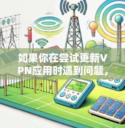 如果你在尝试更新VPN应用时遇到问题，可以按照以下步骤逐步排查和解决问题